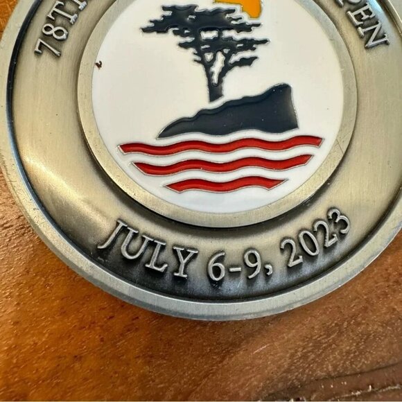 Pebble Beach US Women's Open 2023 Pewter Bag Tag - Picture 11 of 11